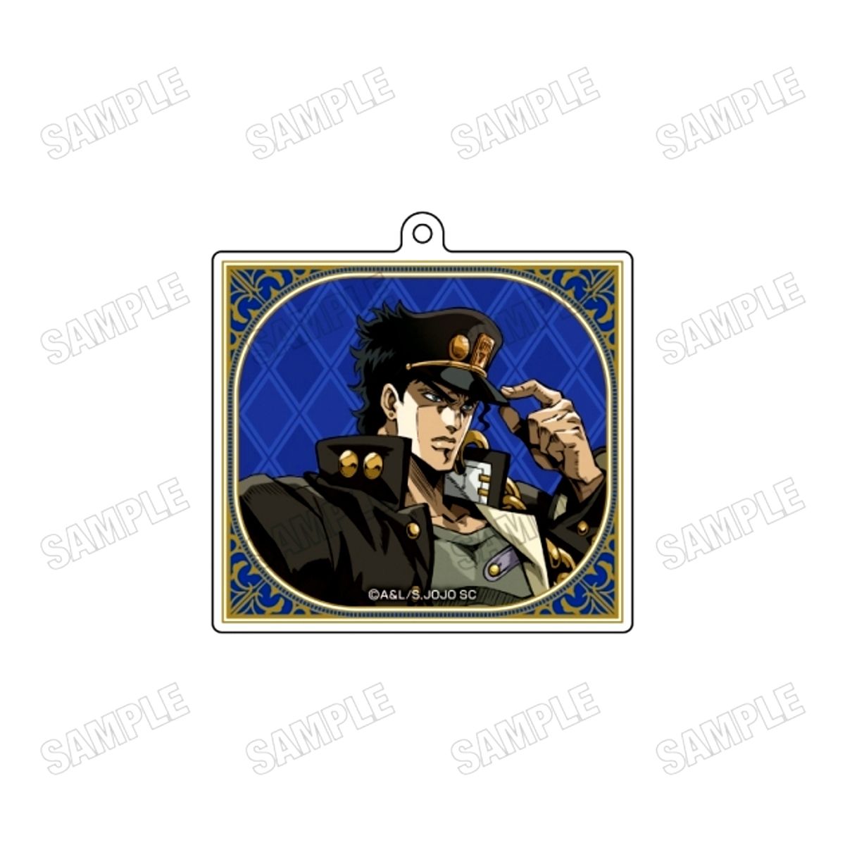 Anime JoJo's Bizarre Adventure: Stardust Crusaders Acrylic Keychain 1 Jotaro Kujo Goods - Keychain SC [NEW]