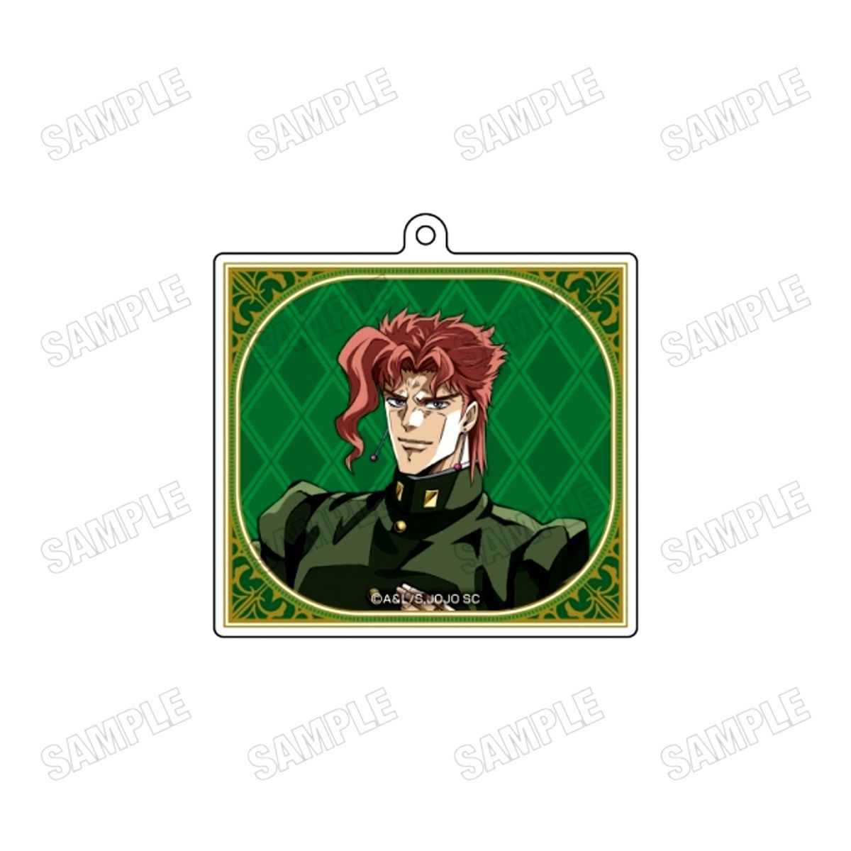 Anime JoJo's Bizarre Adventure: Stardust Crusaders Acrylic Keychain 2 Noriaki Kakyoin Goods - Keychain SC [NEW]