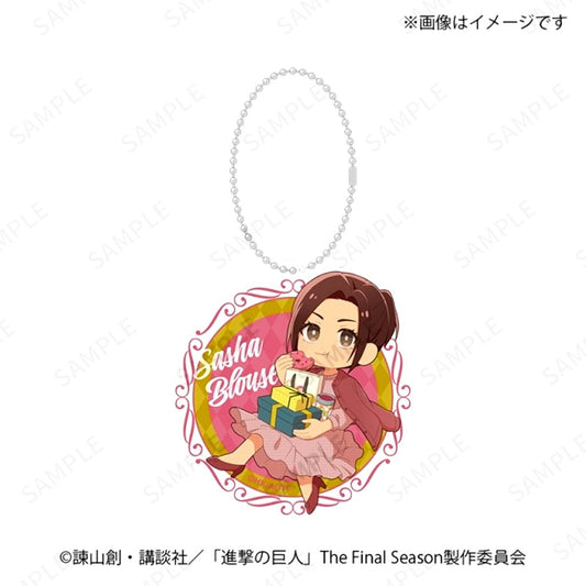 Attack on Titan Mini Chara Acrylic Keychain Sasha Goods - Keychain [NEW]