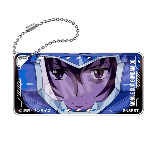 Mobile Suit Gundam 00 Scene Domiterior Keychain Jr. Setsuna F. Seiei Goods - Keychain Resale [NEW]