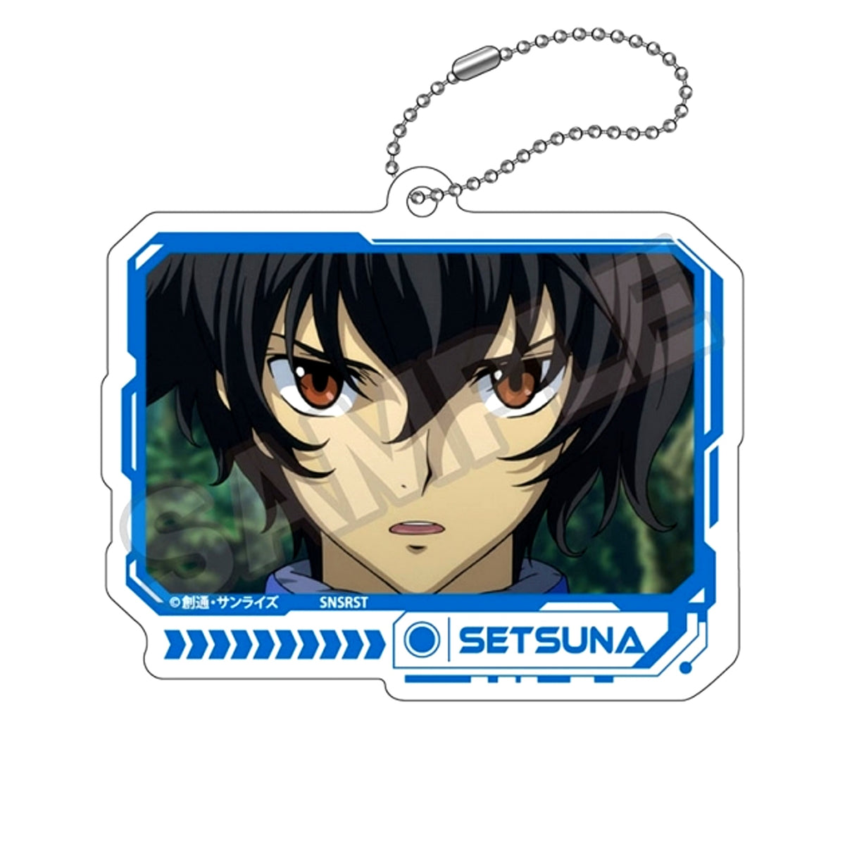 Mobile Suit Gundam 00 Scene Photo Acrylic Keychain Setsuna F. Seiei (Reissue) [NEW]