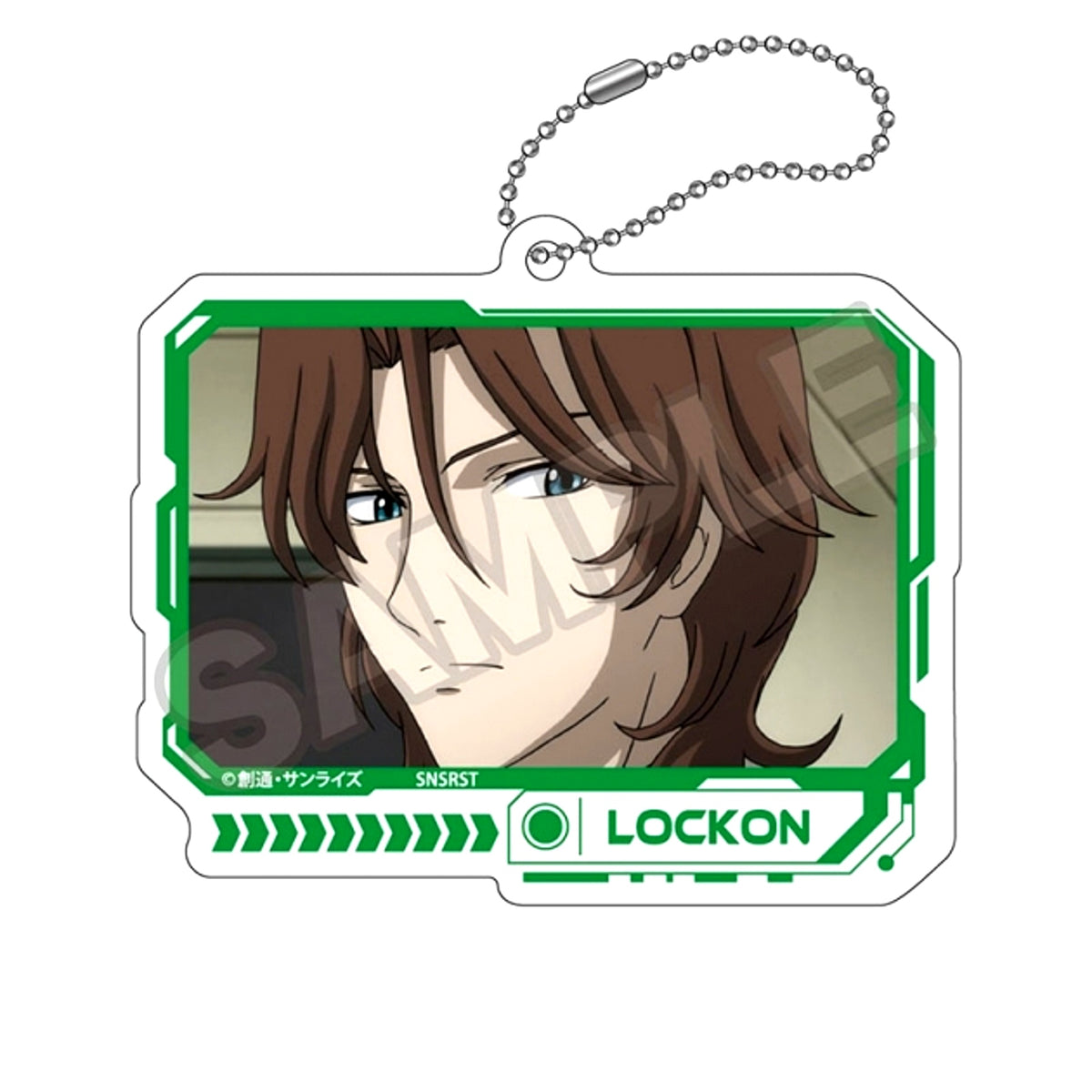 Mobile Suit Gundam 00 Scene Photo Acrylic Keychain Lockon Stratos (Reissue) [NEW]
