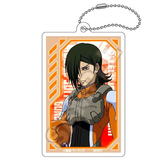 Mobile Suit Gundam 00 Acrylic Keychain Allelujah Haptism Goods - Keychain Resale [NEW]