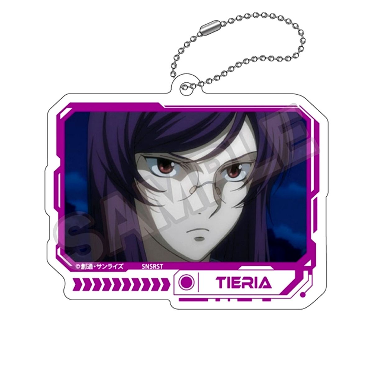 Mobile Suit Gundam 00 Scene Acrylic Keychain Tieria Erde Goods - Keychain Resale [NEW]
