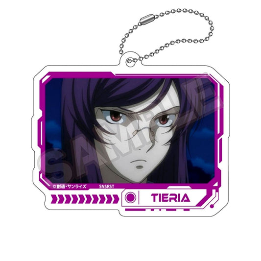 Mobile Suit Gundam 00 Scene Acrylic Keychain Tieria Erde Goods - Keychain Resale [NEW]