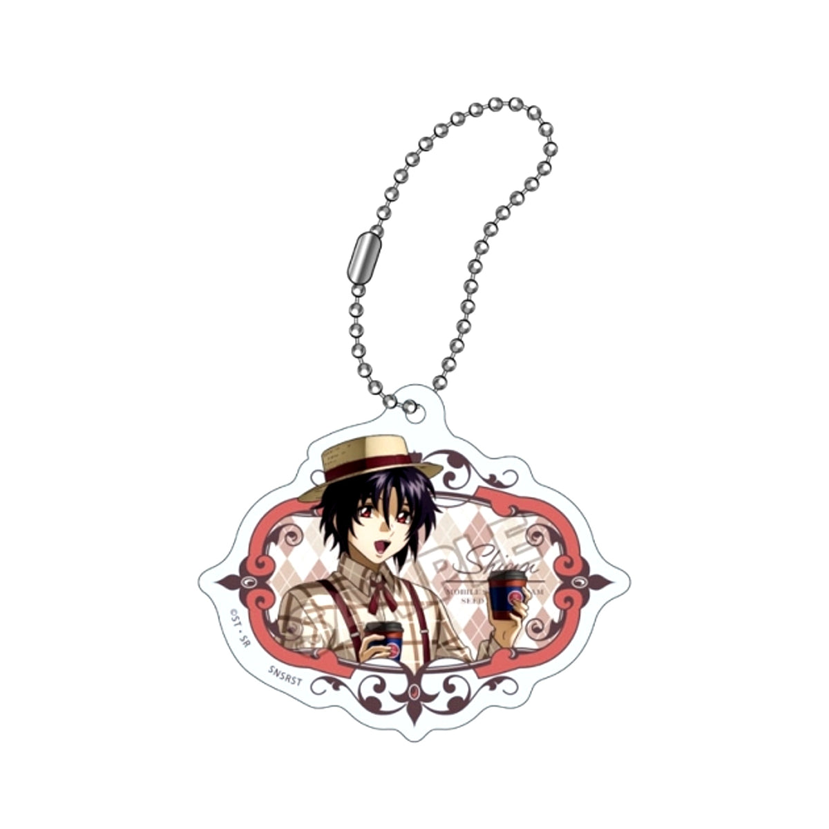 Mobile Suit Gundam SEED Freedom preppy style Acrylic Keychain Shin Asuka Goods - Keychain Resale [NEW]