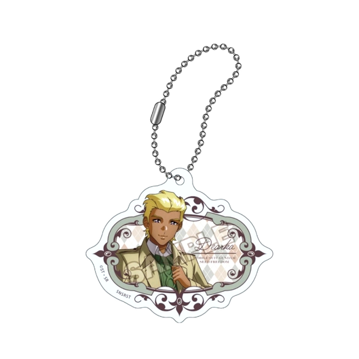 Mobile Suit Gundam SEED FREEDOM preppy style Acrylic Keychain Dearka Elsman (Reissue) [NEW]
