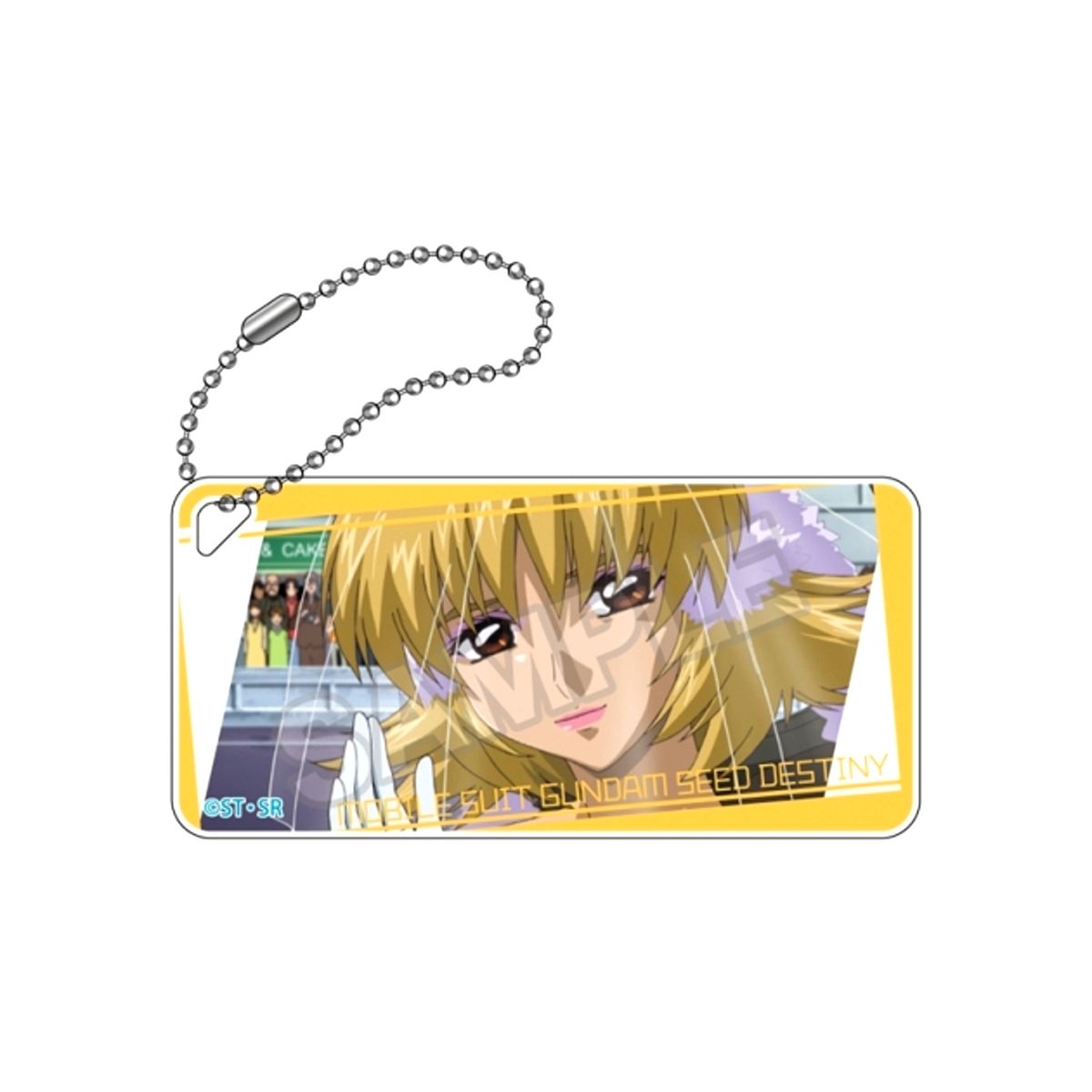 Mobile Suit Gundam SEED Destiny Domiterior Keychain Jr. Cagalli Yula Athha Goods - Keychain Resale [NEW]