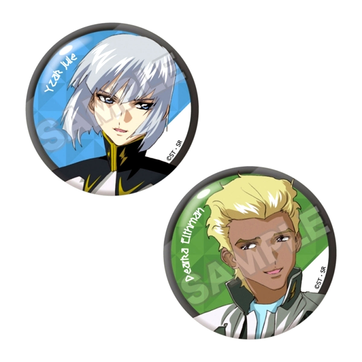 Mobile Suit Gundam SEED DESTINY Pair Can Badge Yzak Joule & Dearka Elsman (Reissue) [NEW]
