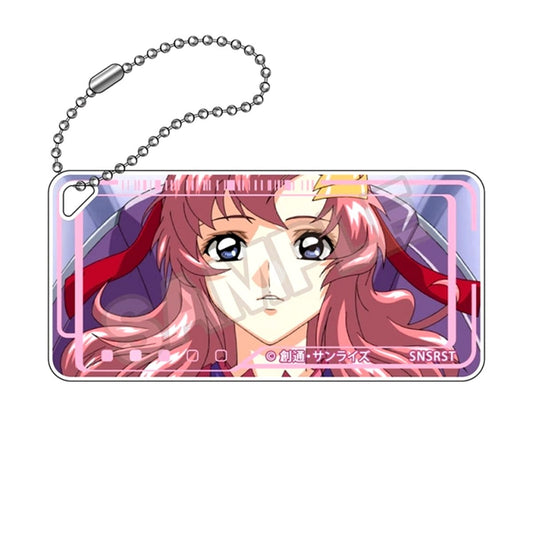 Mobile Suit Gundam SEED Destiny Scene Domiterior Keychain Jr. Lacus Clyne Goods - Keychain Resale [NEW]