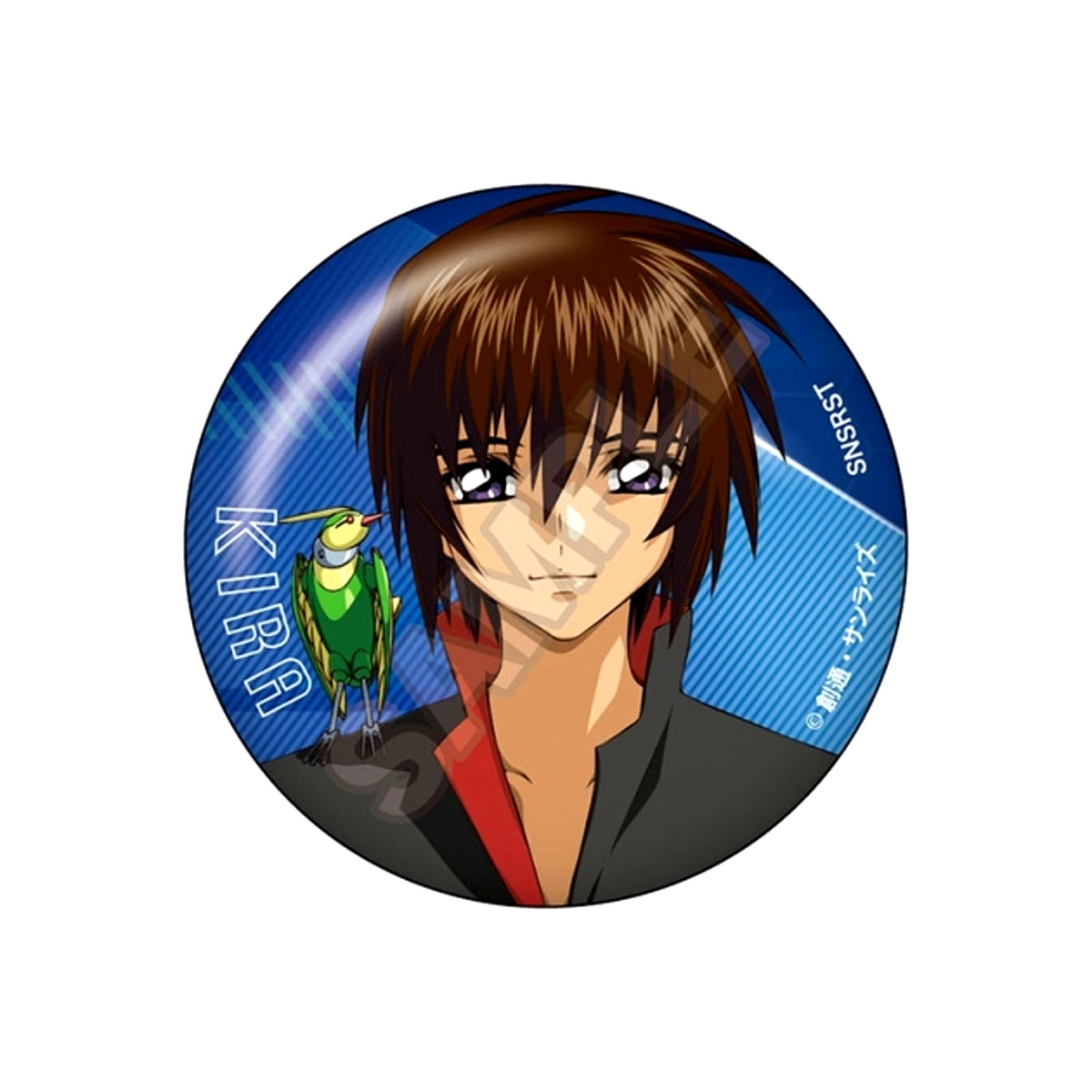 Mobile Suit Gundam SEED Destiny vol.3 Button Qiluo Zhou Yamato A Goods - Badge Resale [NEW]