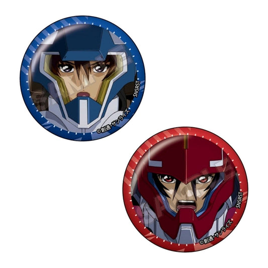 Mobile Suit Gundam SEED Destiny vol.3 Pair Button Qiluo Zhou Yamato & Shin Asuka A Goods - Badge Resale [NEW]