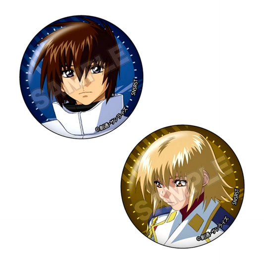 Mobile Suit Gundam SEED DESTINY vol.3 Pair Can Badge Kira Yamato & Cagalli Yula Athha C (Reissue) [NEW]