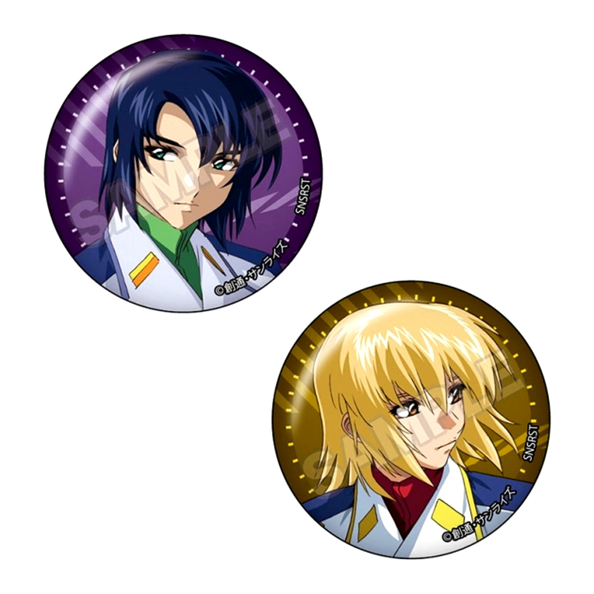 Mobile Suit Gundam SEED DESTINY vol.3 Pair Can Badge Athrun Zala & Cagalli Yula Athha C (Reissue) [NEW]
