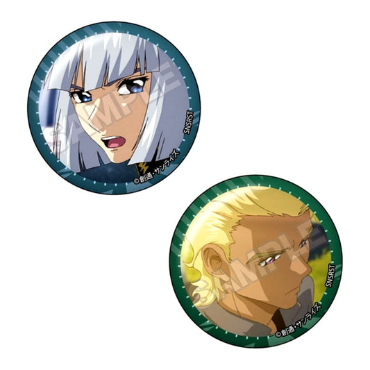 Mobile Suit Gundam SEED DESTINY vol.3 Pair Can Badge Yzak Joule & Dearka Elsman A (Reissue) [NEW]