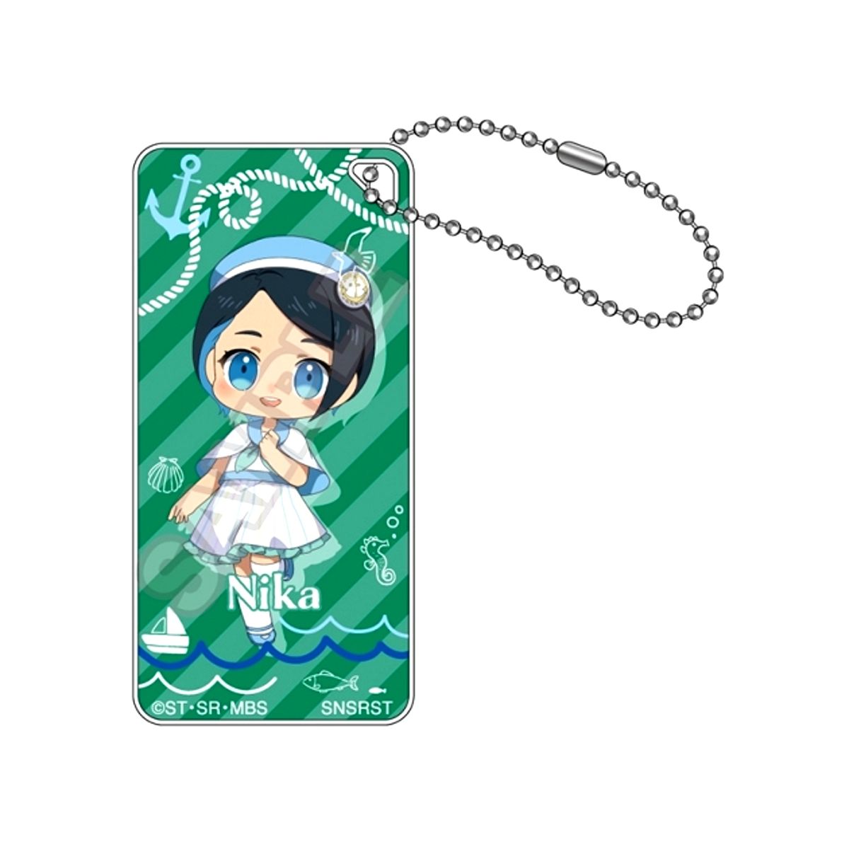 Mobile Suit Gundam: The Witch from Mercury Mochikko Marine Fashion Domiterior Keychain Jr. Nika Nanaura Goods - Keychain Resale [NEW]