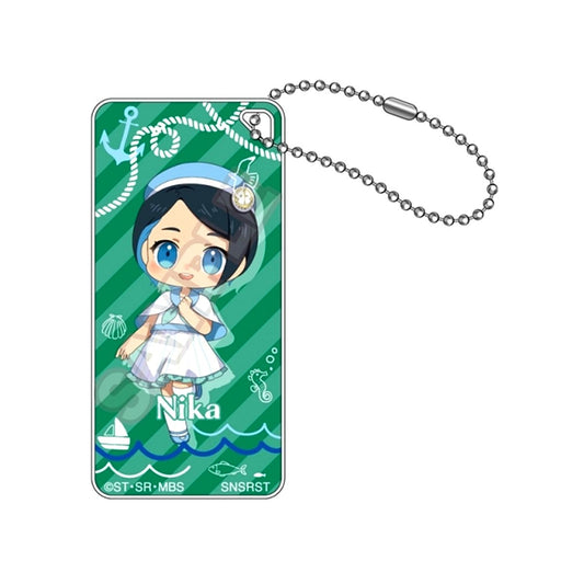 Mobile Suit Gundam: The Witch from Mercury Mochikko Marine Fashion Domiterior Keychain Jr. Nika Nanaura Goods - Keychain Resale [NEW]