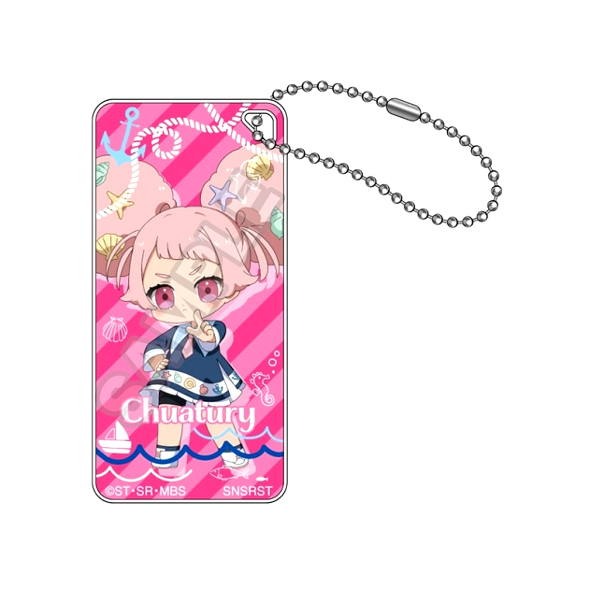 Mobile Suit Gundam: The Witch from Mercury Mochikko Marine Fashion Domiterior Keychain Jr. Chuatury Pan Lunchi Goods - Keychain Resale [NEW]