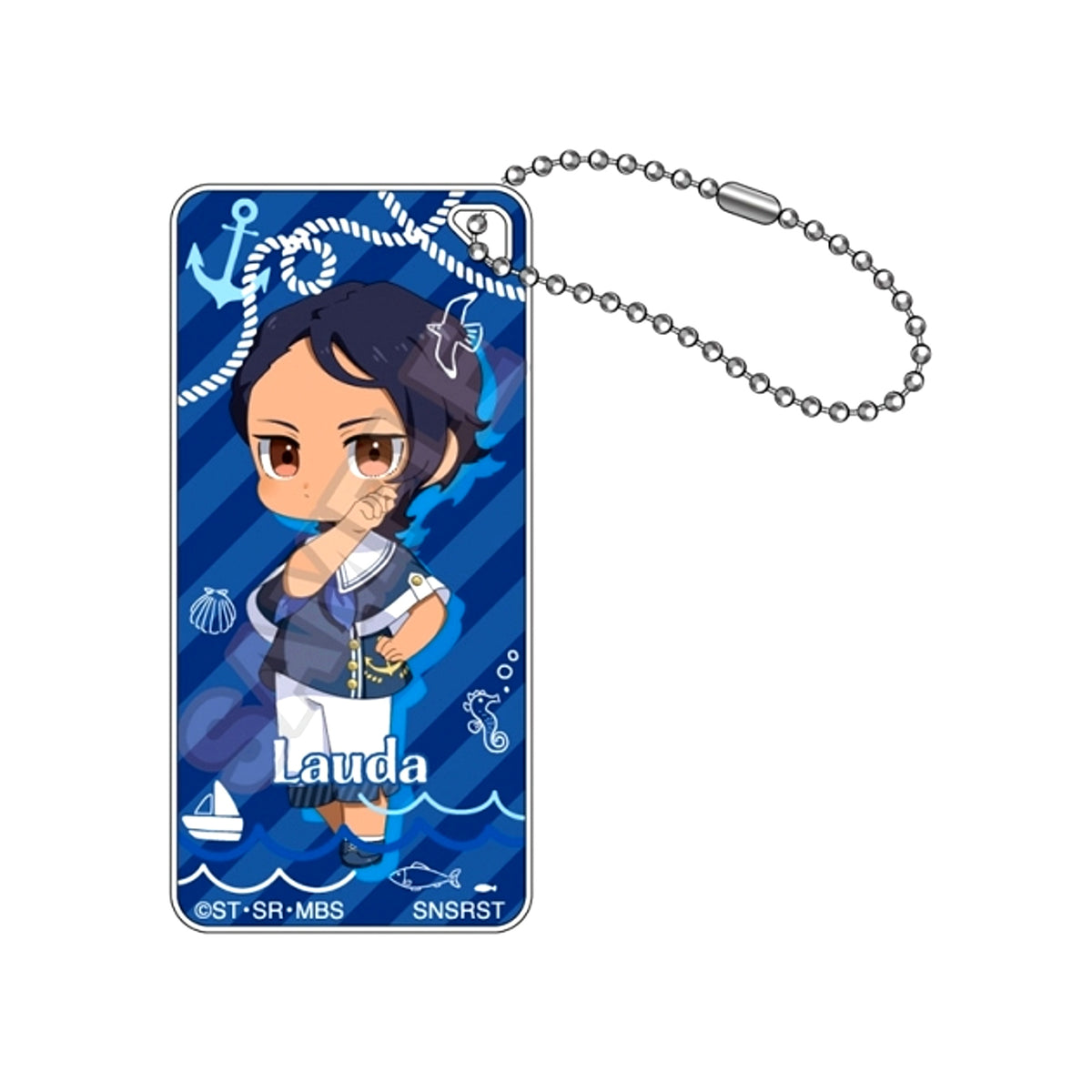 Mobile Suit Gundam: The Witch from Mercury Mochikko Marine Fashion Domiterior Keychain Jr. Lauda Neil Goods - Keychain Resale [NEW]