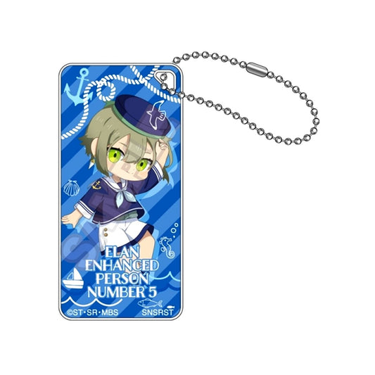 Mobile Suit Gundam: The Witch from Mercury Mochikko Marine Fashion Domiterior Keychain Jr. Elan Ceres (No. 5) (Reissue) [NEW]