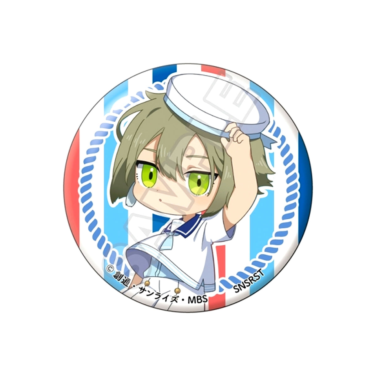 Mobile Suit Gundam: The Witch from Mercury Mochikko Marine Fashion Can Badge Elan Ceres (No.4) (Reissue) [NEW]
