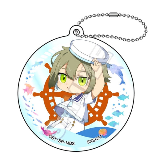 Mobile Suit Gundam: The Witch from Mercury Mochikko Marine Fashion Acrylic Keychain Elan Ceres (No. 4) (Reissue) [NEW]