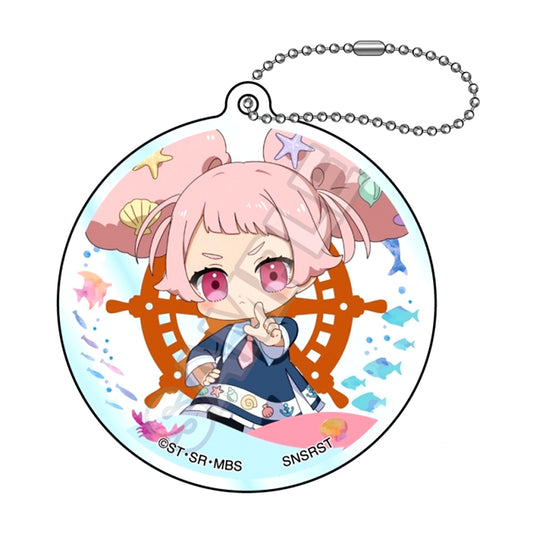 Mobile Suit Gundam: The Witch from Mercury Mochikko Marine Fashion Acrylic Keychain Chuatury Pan Lunchi Goods - Keychain Resale [NEW]