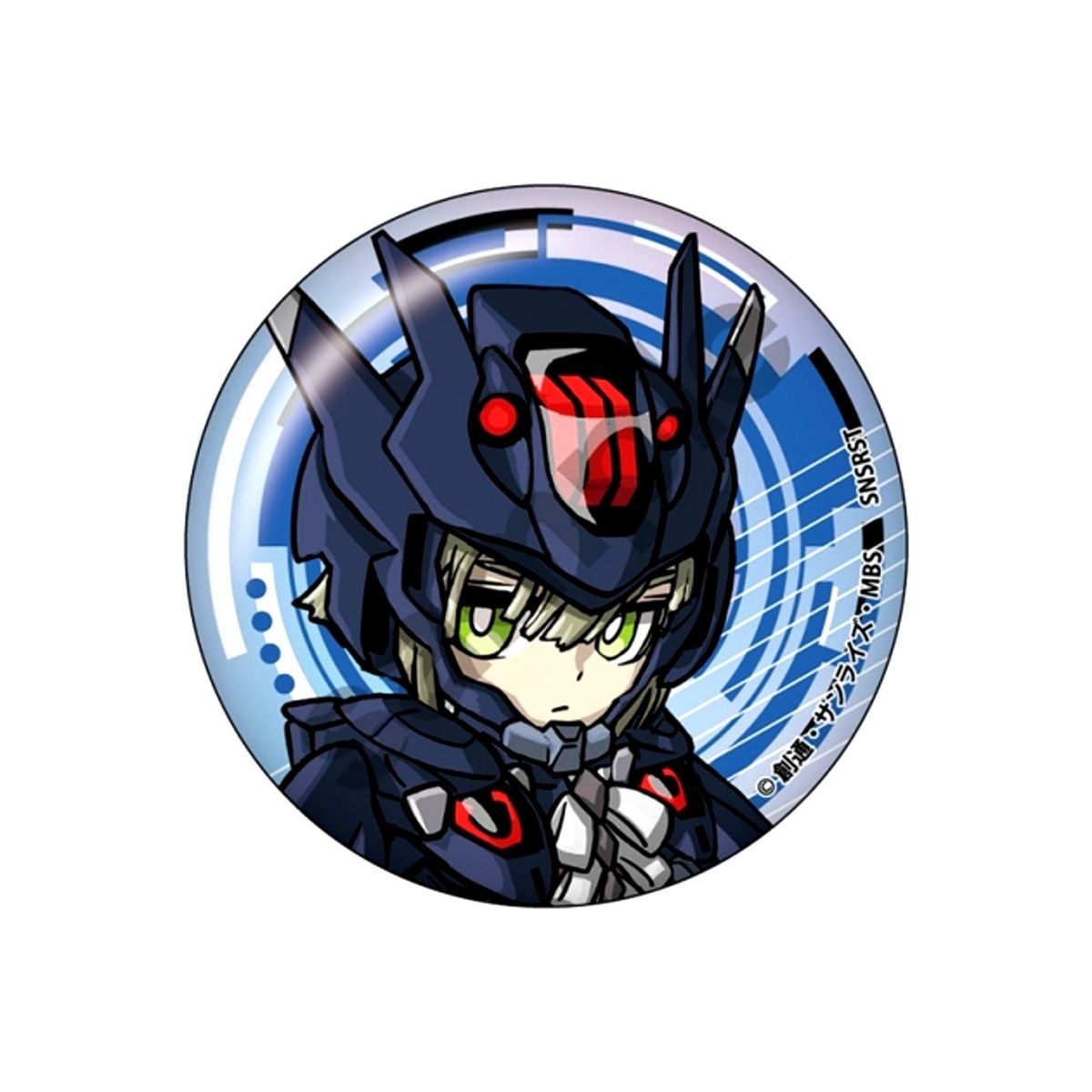 Mobile Suit Gundam: The Witch from Mercury Mechagurumi Button Elan Ceres Goods - Badge Resale [NEW]