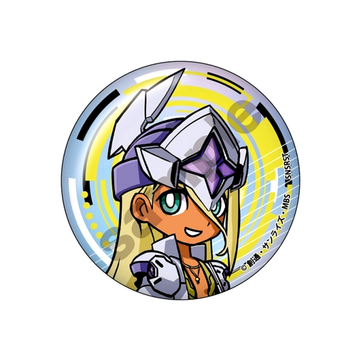 Mobile Suit Gundam: The Witch from Mercury Mecha Gurumi Can Badge Shaddiq Zenelli (Reissue) [NEW]