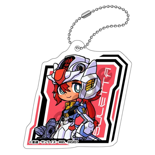 Mobile Suit Gundam: The Witch from Mercury Mechagurumi Acrylic Keychain Suletta Mercury Goods - Keychain Resale [NEW]