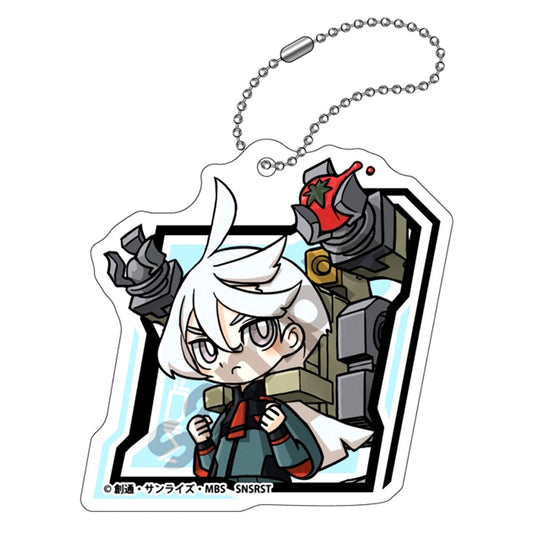 Mobile Suit Gundam: The Witch from Mercury Mechagurumi Acrylic Keychain Miorine Ren Blanc Goods - Keychain Resale [NEW]
