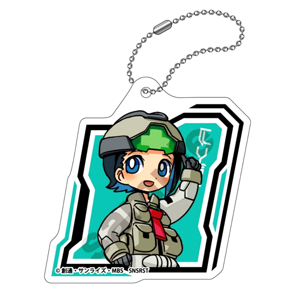 Mobile Suit Gundam: The Witch from Mercury Mecha Gurumi Acrylic Keychain Nika Nanaura (Reissue) [NEW]