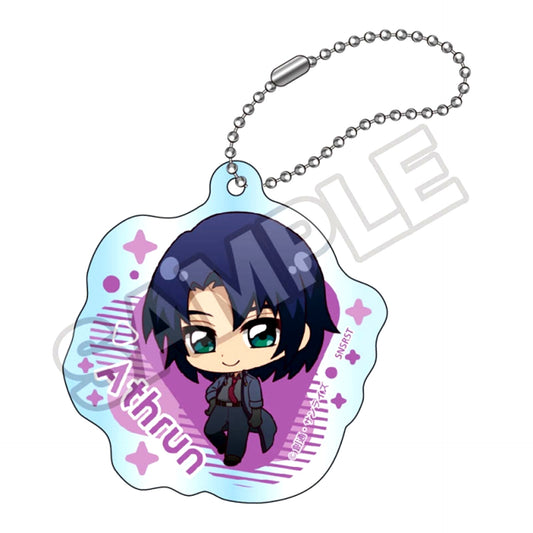 Mobile Suit Gundam SEED Freedom Chibittsu! Part 1 Acrylic Keychain Athrun Zara Goods - Keychain Resale [NEW]