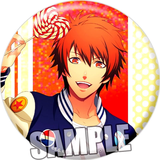 Uta no Prince-sama BIG Hologram Button Love Pop Candy Ver. Otoya Ittoki Goods - Badge [NEW]