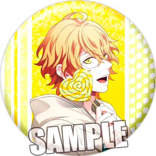 Uta no Prince-sama BIG Hologram Button Love Pop Candy Ver. Natsuki Shinomiya Goods - Badge [NEW]