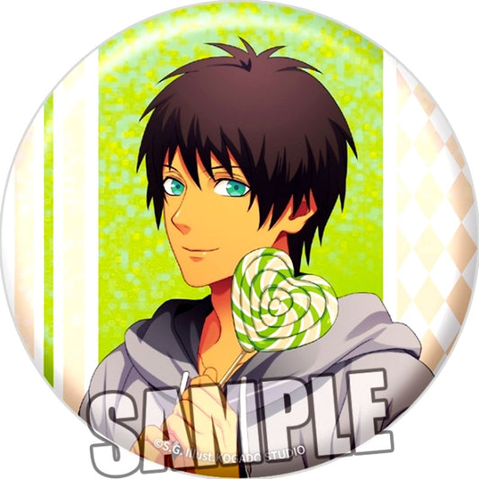 Uta no Prince-sama BIG Hologram Button Love Pop Candy Ver. Cecil Aijima Goods - Badge [NEW]