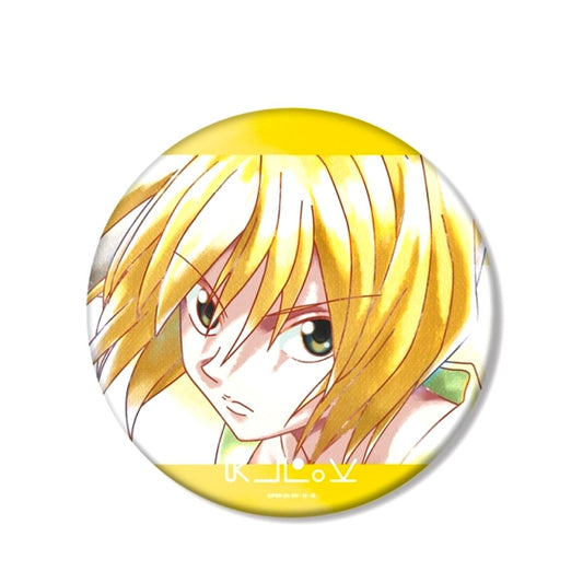 HUNTERxHUNTER Kurapika Ani-Art aqua label BIG Button Goods - Badge Resale [NEW]