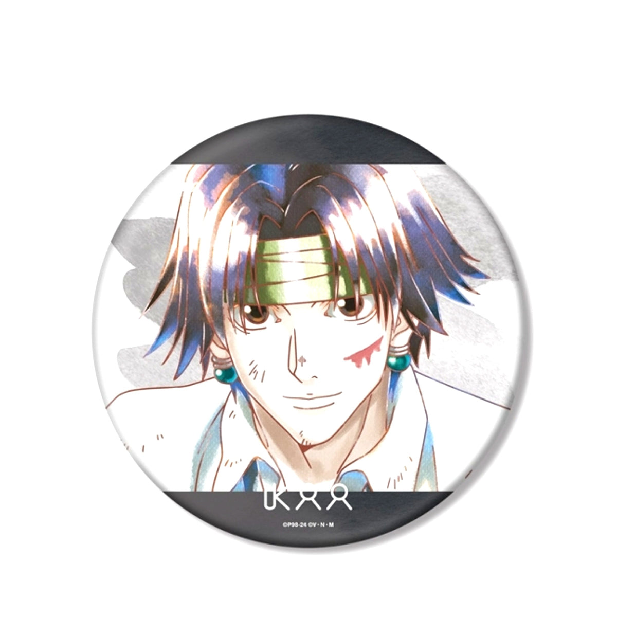 HUNTERxHUNTER Chrollo Ani-Art aqua label BIG Button Goods - Badge Resale [NEW]