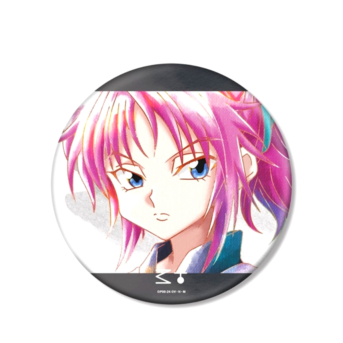 HUNTERxHUNTER Machi Ani-Art aqua label BIG Button Goods - Badge Resale [NEW]