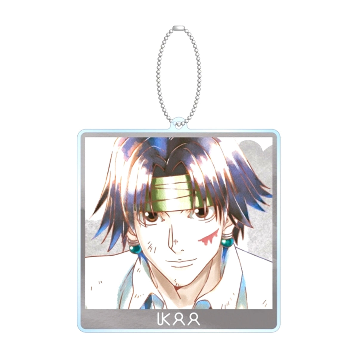 HUNTERxHUNTER Chrollo Ani-Art aqua label BIG Acrylic Keychain Goods - Keychain Resale [NEW]