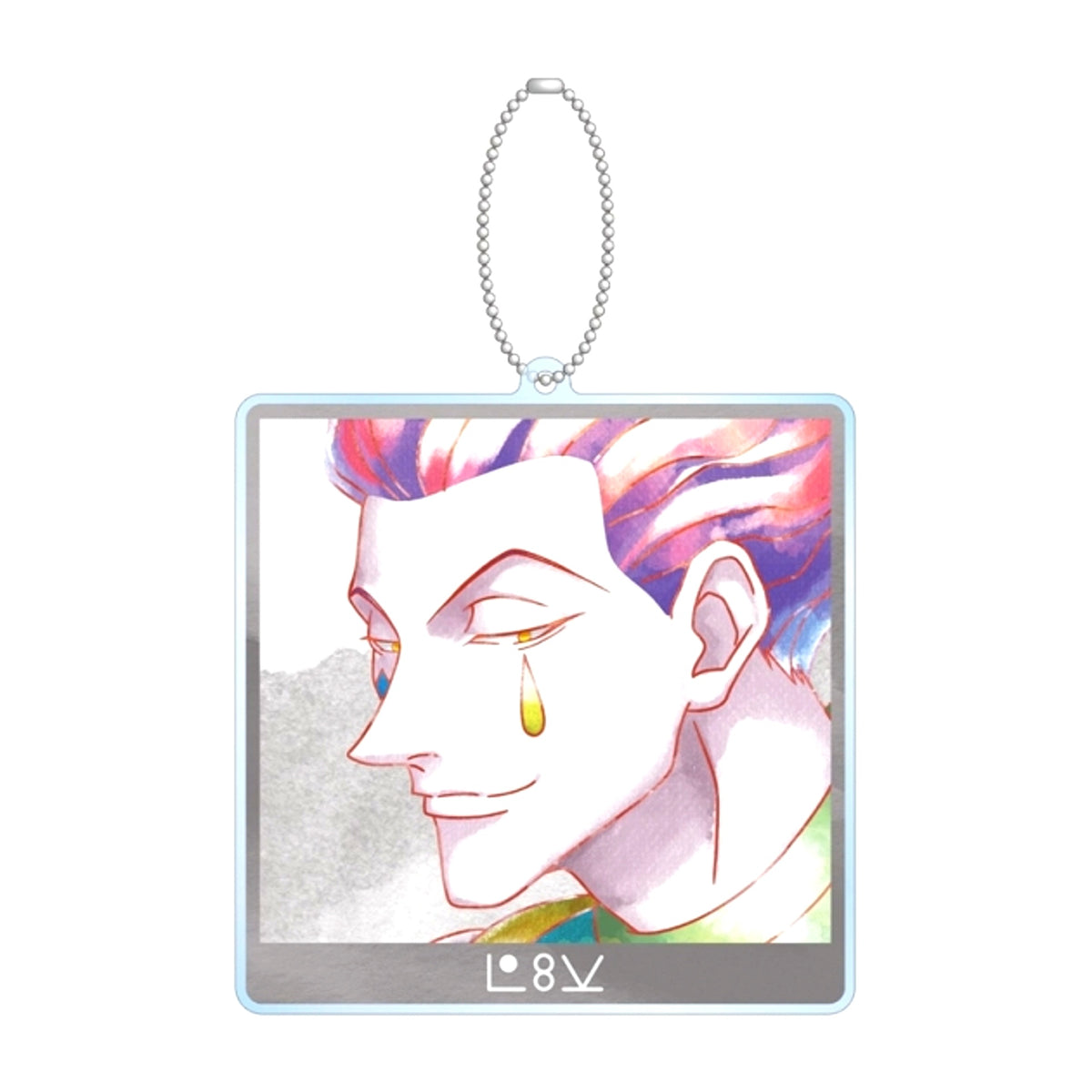 HUNTERxHUNTER Hisoka Ani-Art aqua label BIG Acrylic Keychain Goods - Keychain Resale [NEW]