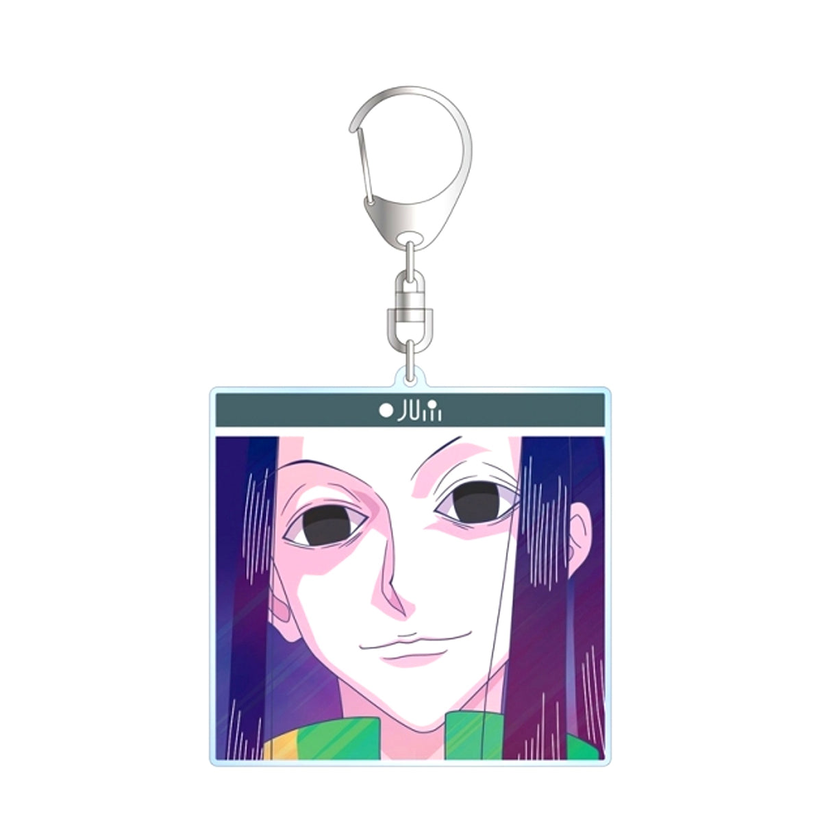 HUNTERxHUNTER Illumi Ani-Art clear label Part 3 B IG Acrylic Keychain Goods - Keychain Resale [NEW]