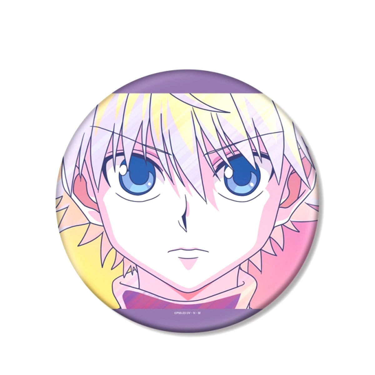 HUNTERxHUNTER Killua Ani-Art clear label Part 3 B IG Button Goods - Badge Resale [NEW]