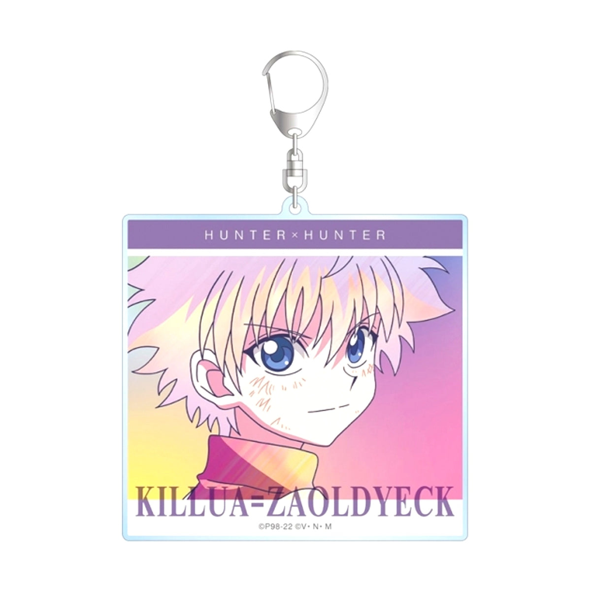 HUNTERxHUNTER Killua Ani-Art clear label Part 2 B IG Acrylic Keychain Goods - Keychain Resale [NEW]
