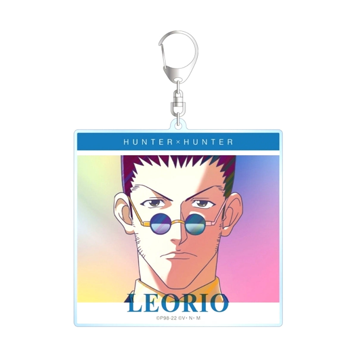 HUNTERxHUNTER Leorio Ani-Art clear label Part 2 B IG Acrylic Keychain Goods - Keychain Resale [NEW]
