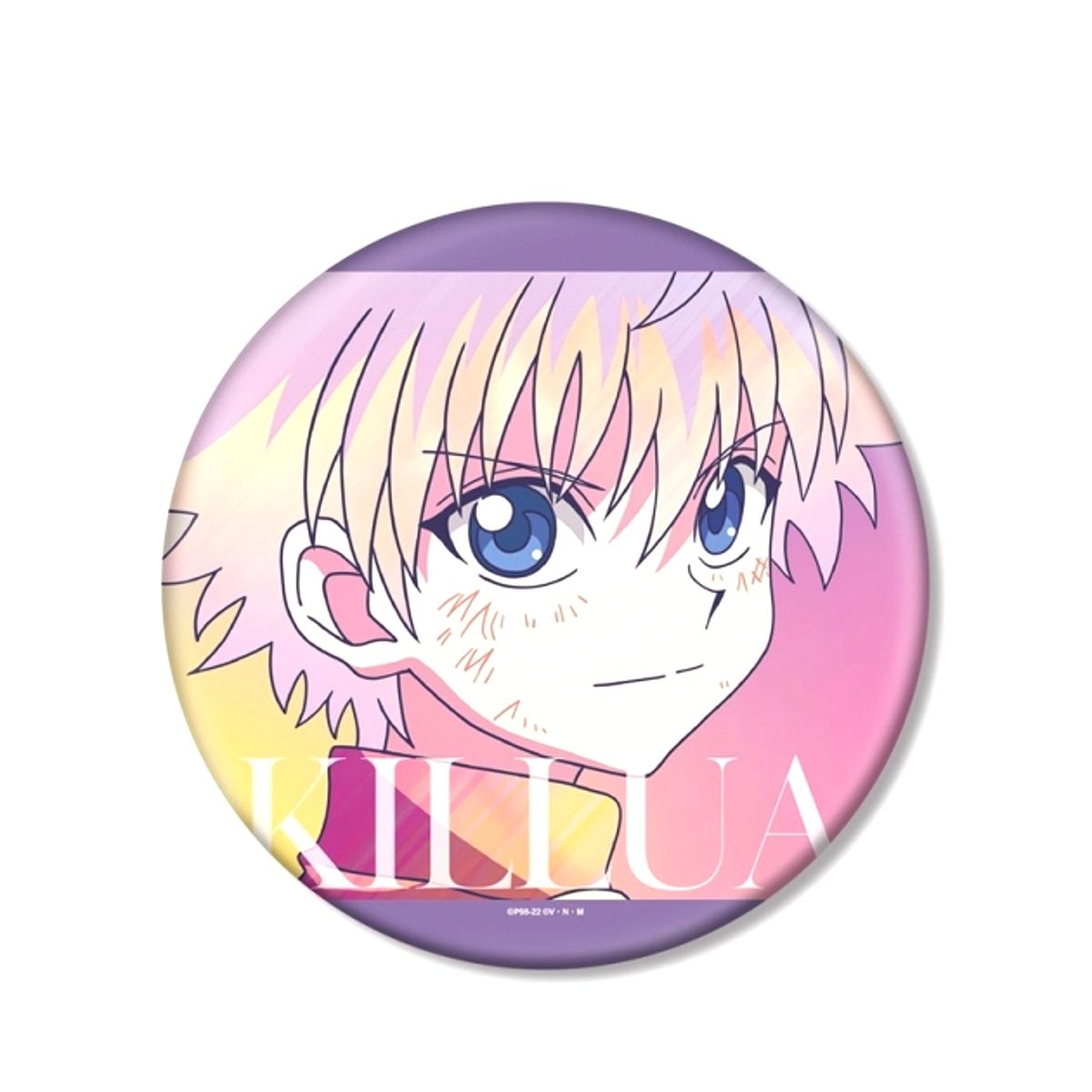 HUNTERxHUNTER Killua Ani-Art clear label Part 2 B IG Button Goods - Badge Resale [NEW]