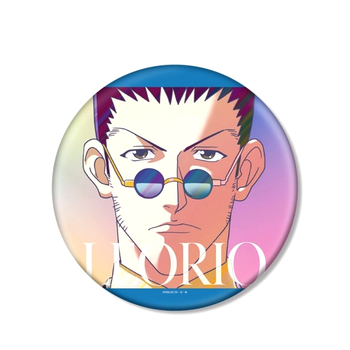 HUNTERxHUNTER Leorio Ani-Art clear label Part 2 B IG Button Goods - Badge Resale [NEW]