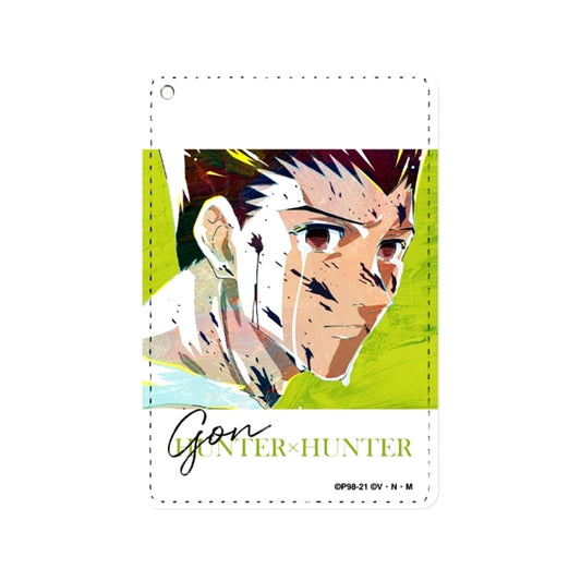 HUNTERxHUNTER Gon Ani-Art Part 3 1 Pocket Pass case Goods - Pass case Resale [NEW]