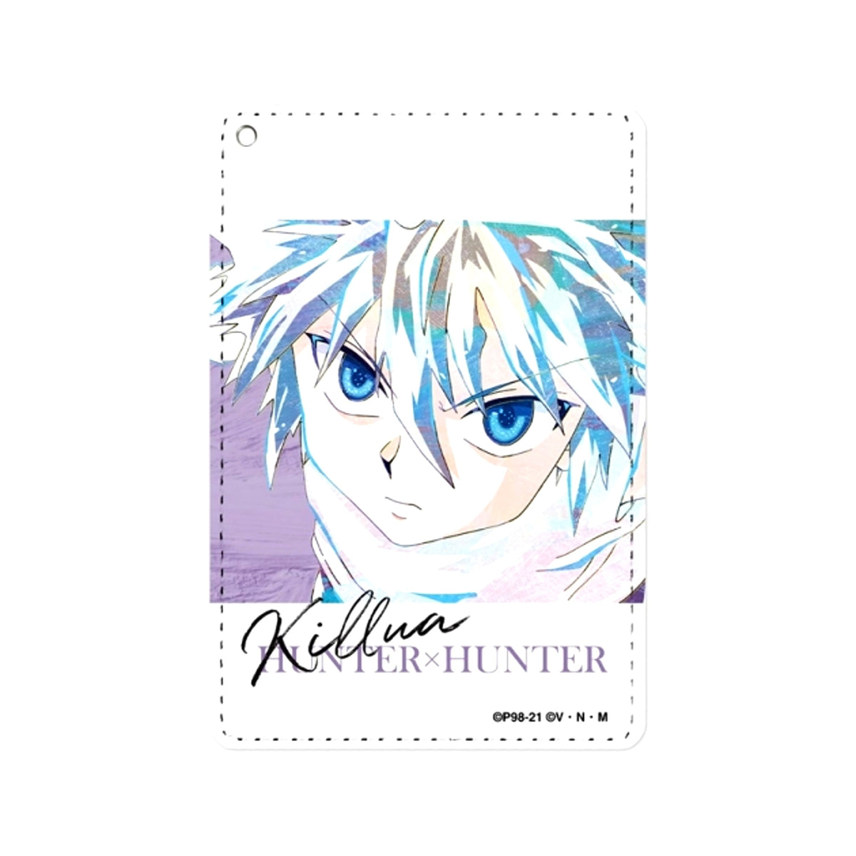 HUNTERxHUNTER Killua Ani-Art Part 3 1 Pocket Pass case Goods - Pass case Resale [NEW]