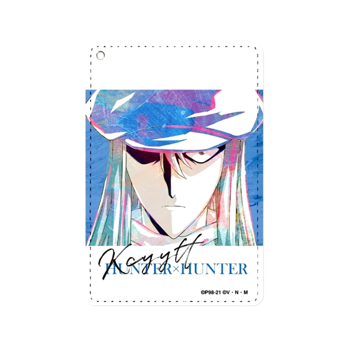 HUNTERxHUNTER Kaito Ani-Art Part 3 1 Pocket Pass case Goods - Pass case Resale [NEW]
